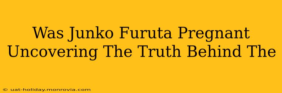 Was Junko Furuta Pregnant Uncovering The Truth Behind The